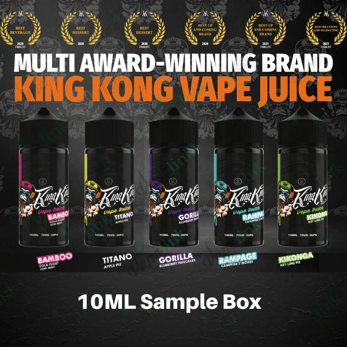 King Kong Vape Juice Sample Box