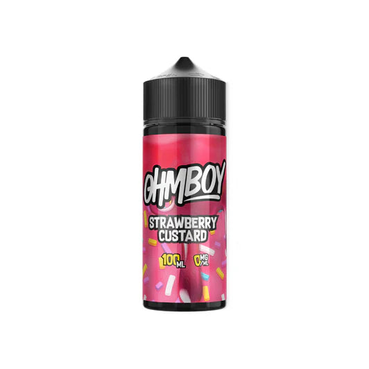 OhmBoy Custards - Strawberry - 100ml