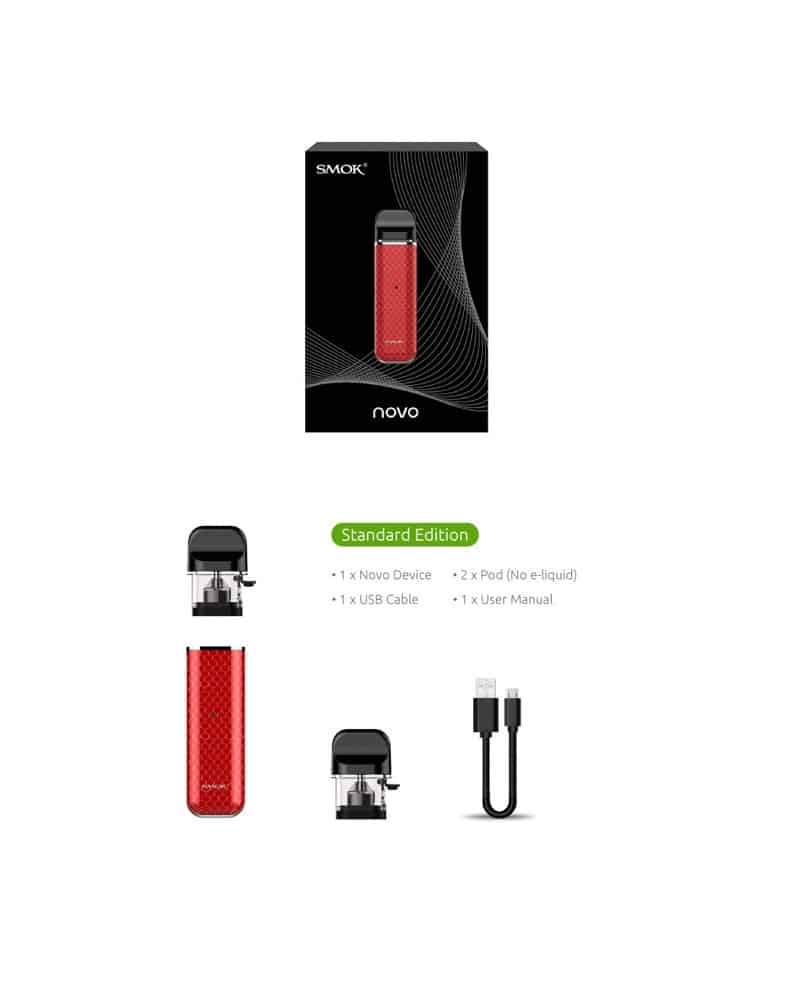 SMOK Novo Pod Starter Kit 450mAh (Prism Chrome Cobra Edition)