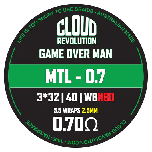 Cloud Revolution - Game Over Man! Alien Coils