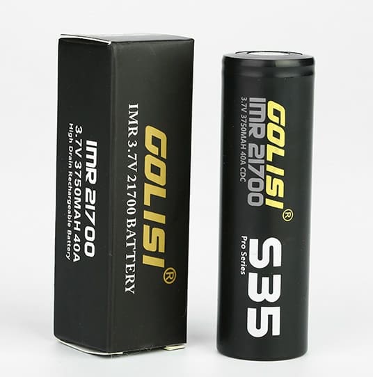 Golisi S35 IMR 21700 High-drain Li-ion Battery 40A 3750mAh