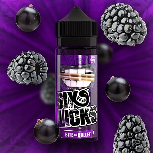 SIX LICKS - BITE THE BULLET - 100ML