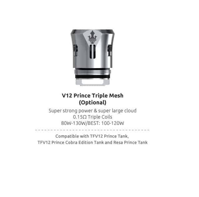 SMOK TFV12 PRINCE Replacement Coil 3pcs